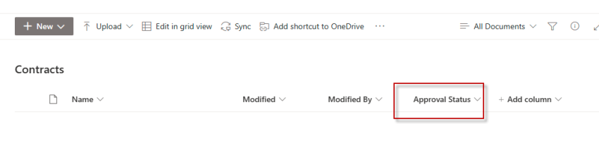 Document Approval In SharePoint Modern Sites